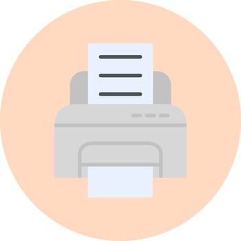 Printer Vector Icon