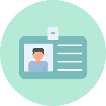 Id Card Vector Icon