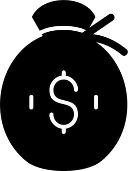 Money bag Vector Icon