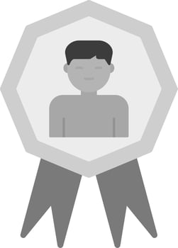 Employee Of The Month Vector Icon