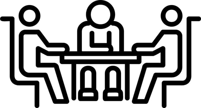 Meeting Vector Icon
