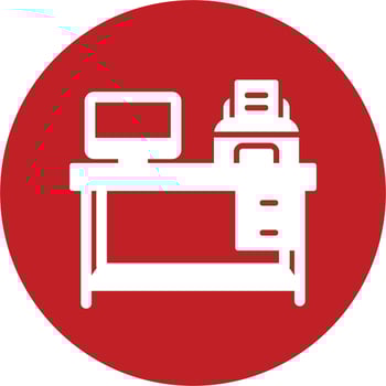 Workplace Vector Icon