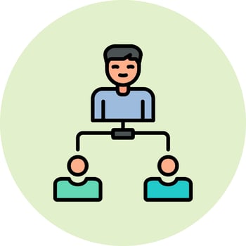Hierarchy Vector Icon