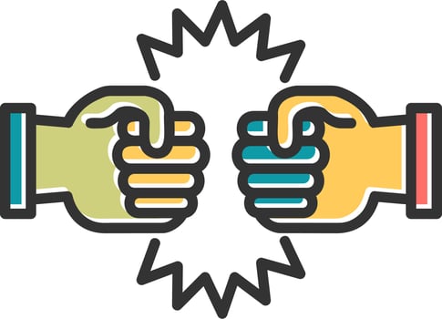 Struggle Vector Icon