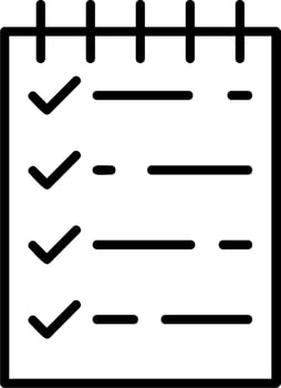 List Vector Icon