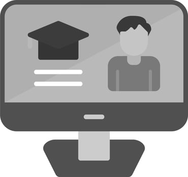 Elearning Vector Icon
