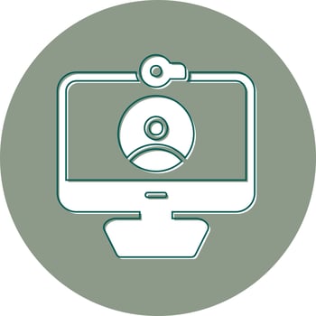 Video Call Vector Icon