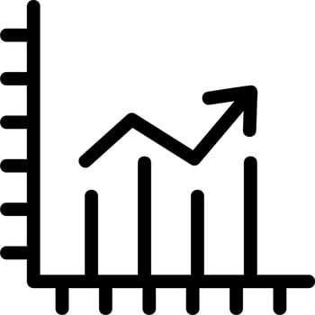 Growth Vector Icon