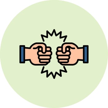 Struggle Vector Icon