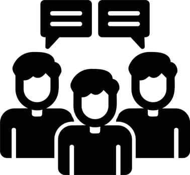 Group Coaching Vector Icon