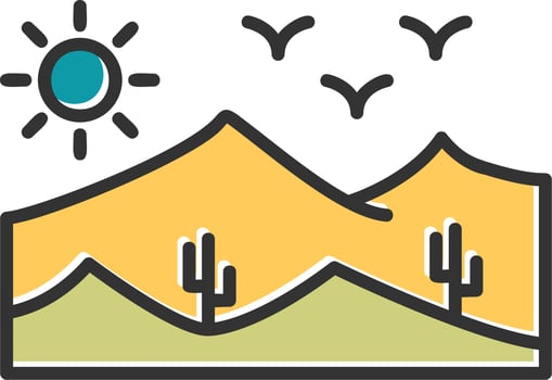 Desert Vector Icon