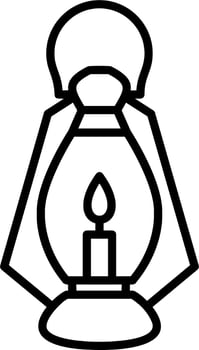 Lantern Vector Icon