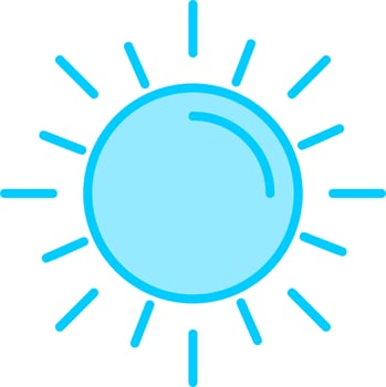 Sun Vector Icon