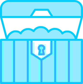 Treasure Chest Vector Icon