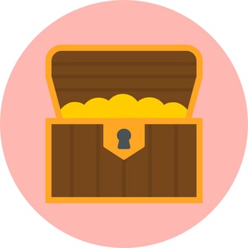 Treasure Chest Vector Icon