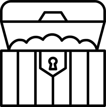 Treasure Chest Vector Icon