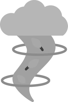Tornado Vector Icon