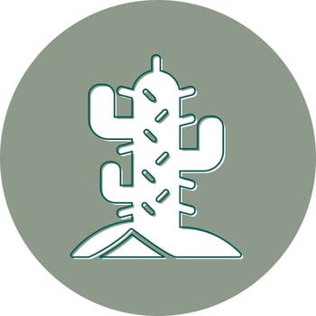 Cactus Vector Icon
