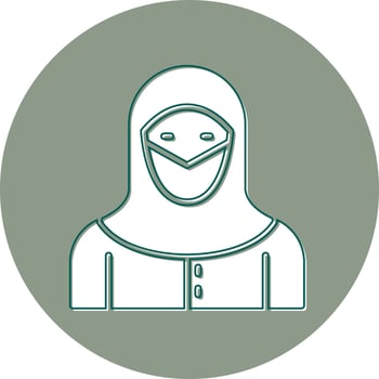 Arabian woman Vector Icon