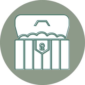 Treasure Chest Vector Icon