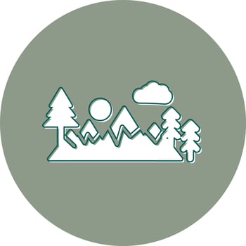 Landscape Vector Icon