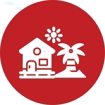 Resort Vector Icon