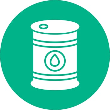 Oil Barrel Vector Icon