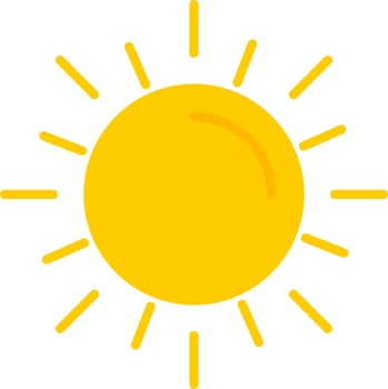 Sun Vector Icon