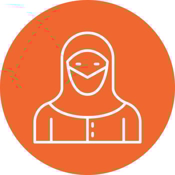Arabian woman Vector Icon