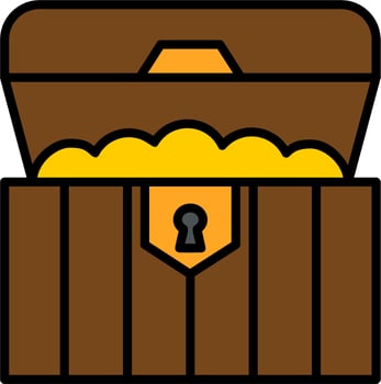 Treasure Chest Vector Icon