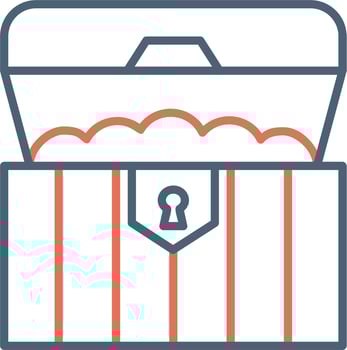 Treasure Chest Vector Icon