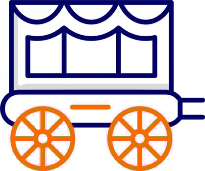 Carriage Vector Icon