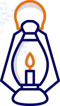 Lantern Vector Icon