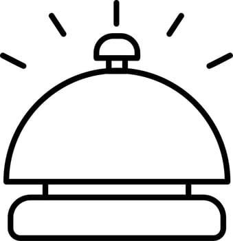 Desk Bell Vector Icon