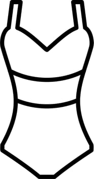 Swimsuit Vector Icon