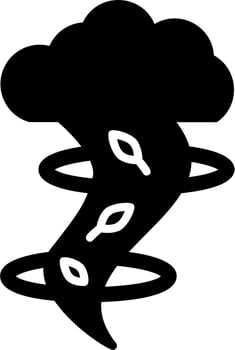 Tornado Vector Icon