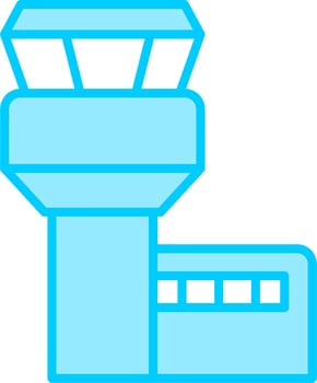 Control Tower Vector Icon