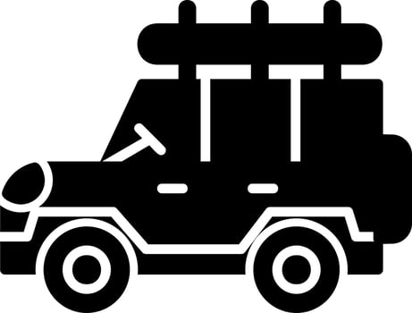 Safari car Vector Icon
