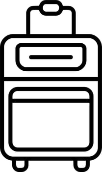 Suitcase Vector Icon