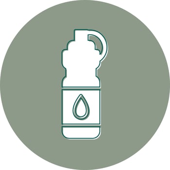 Water Bottle Vector Icon