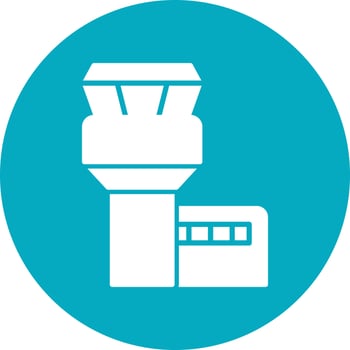 Control Tower Vector Icon