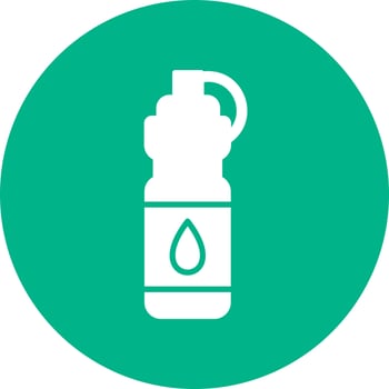 Water Bottle Vector Icon