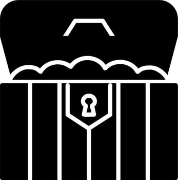 Treasure Chest Vector Icon