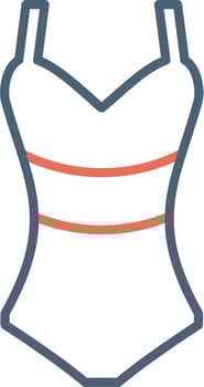 Swimsuit Vector Icon