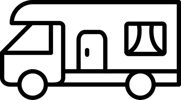 Caravan Vector Icon