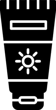 Suncream Vector Icon