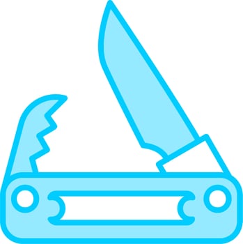 Pocket Knife Vector Icon