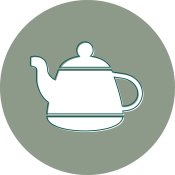 Teapot Vector Icon