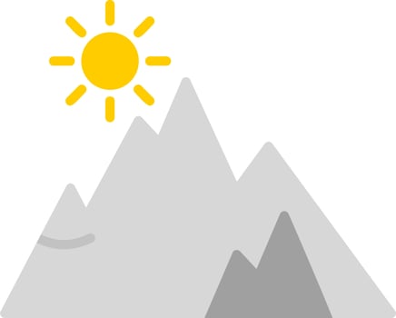 Mountain Vector Icon