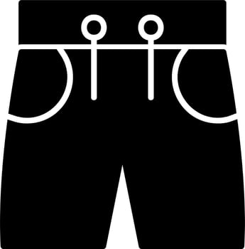 Swimsuit Shorts Vector Icon